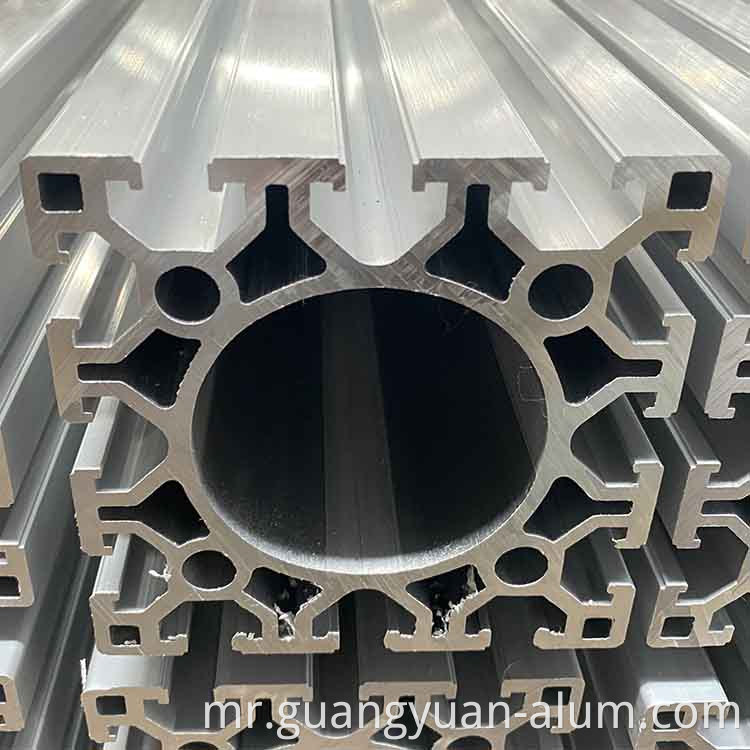 गुआंगियुआन अॅल्युमिनियम कंपनी guangyuan aluminum co., ltd Aluminium T Slot Profile aluminium slotting profile